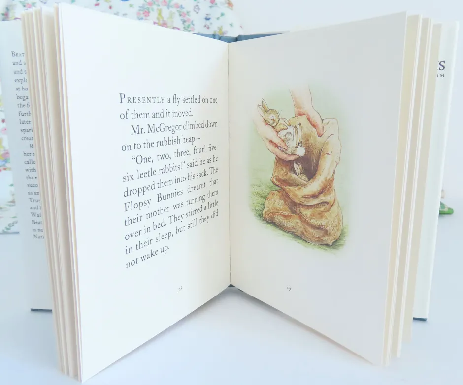 Cottontails Baby Bunnies For Babies|Beatrix Potter*The Tale of The Flopsy Bunnies