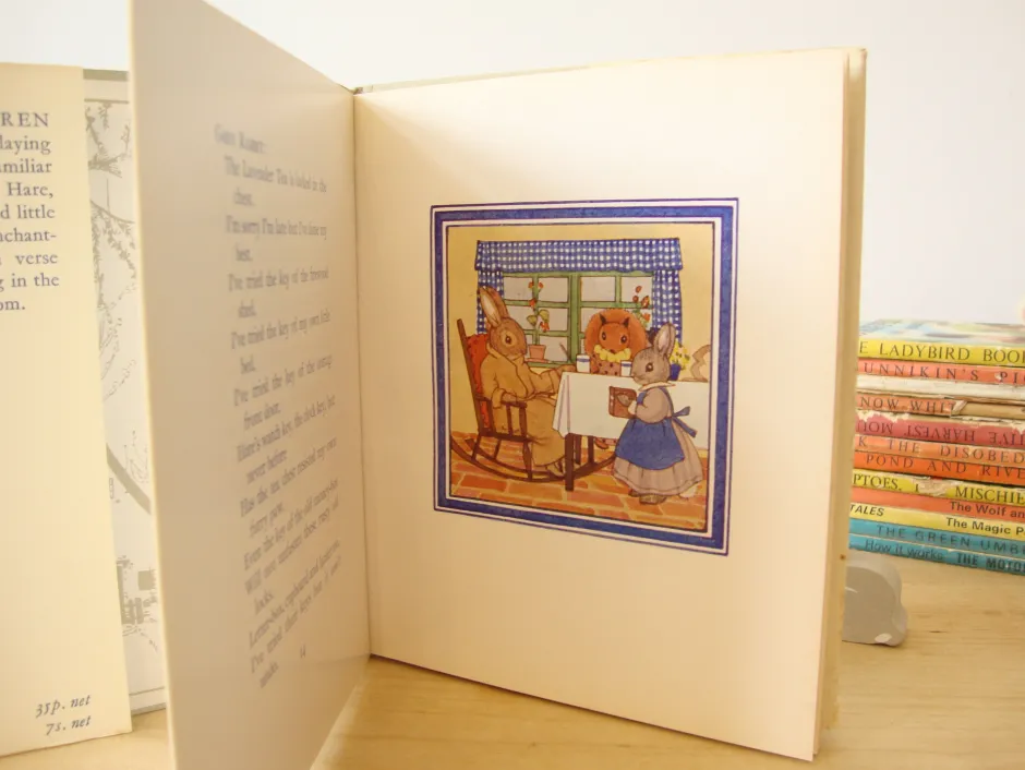 Cottontails Baby Vintage|Vintage Bunnies*VINTAGE book - Little Grey Rabbit to the Rescue - A Play