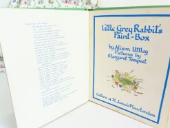 Cottontails Baby Vintage|Vintage Bunnies*VINTAGE book - Little Grey Rabbit's Paint-Box (1970)