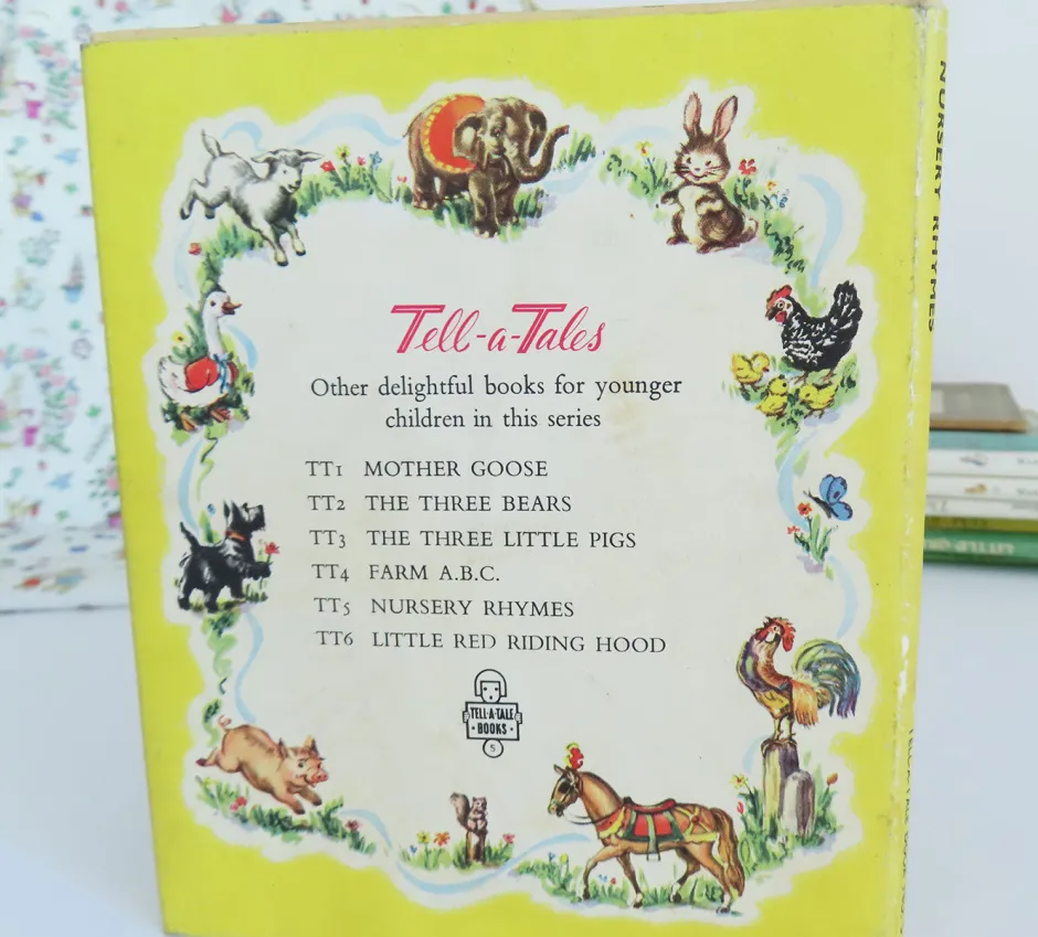 Cottontails Baby Vintage*VINTAGE children's book - Nursery Rhymes (1945)