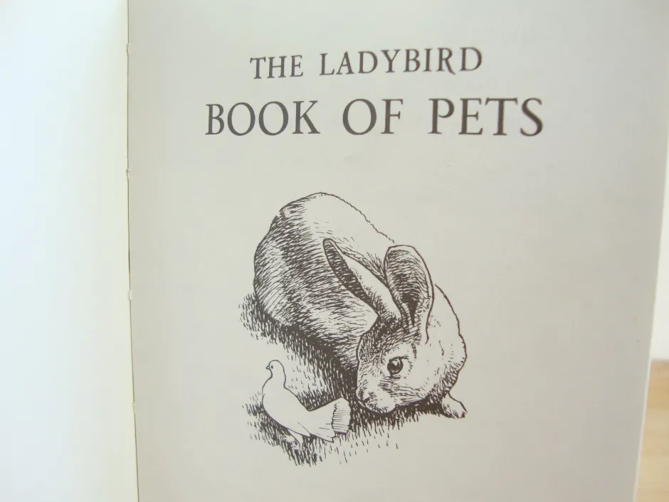Cottontails Baby Vintage*VINTAGE Ladybird - Book of Pets (1967)