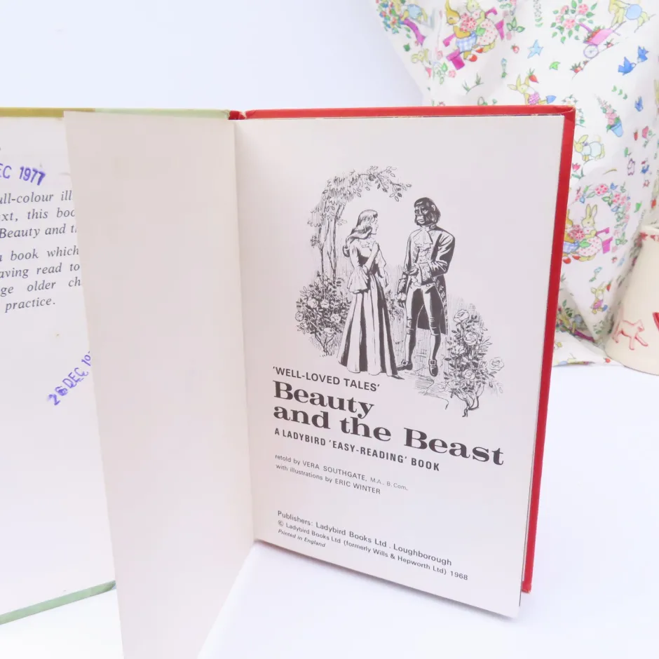 Cottontails Baby Vintage*VINTAGE Ladybird book - Beauty and the Beast (mid 1970s)