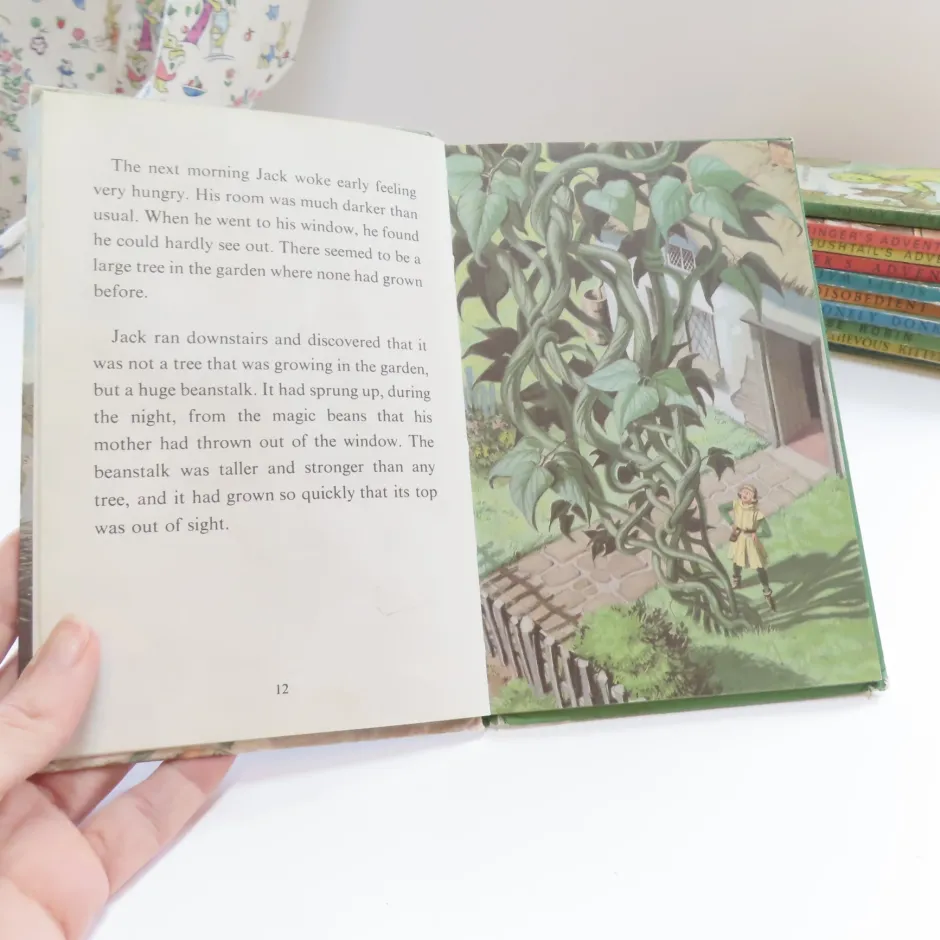Cottontails Baby Vintage*VINTAGE Ladybird book - Jack and the Beanstalk (mid 1960s)
