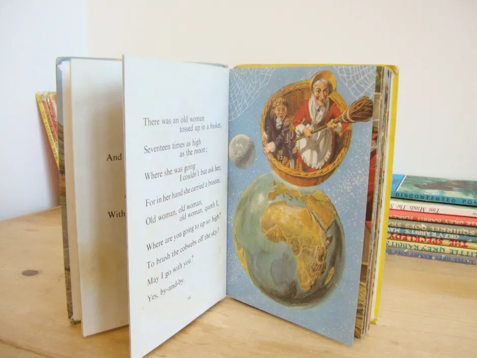 Cottontails Baby Vintage*VINTAGE Ladybird book - A Third Book of Nursery Rhymes (mid 1970s)