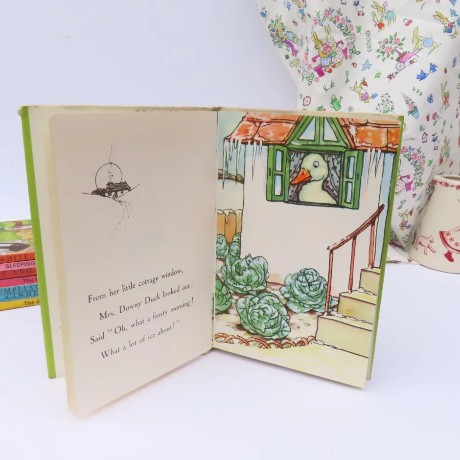 Cottontails Baby Vintage*VINTAGE Ladybird book - Downy Duckling with DJ (mid 1950s)