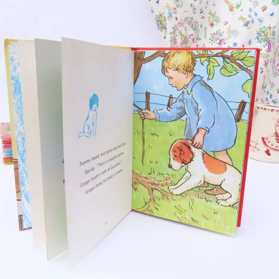 Cottontails Baby Vintage*VINTAGE Ladybird book - Ginger's Adventures (1974)
