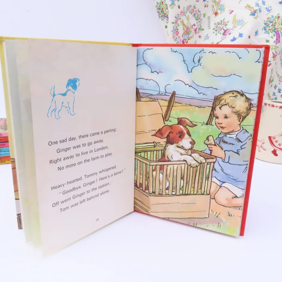 Cottontails Baby Vintage*VINTAGE Ladybird book - Ginger's Adventures (1974)