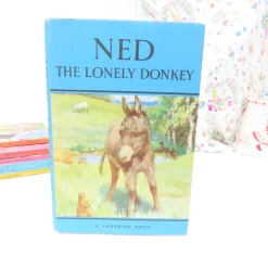 Cottontails Baby Vintage*VINTAGE Ladybird book - Ned the Lonely Donkey with DJ (late 1950s)