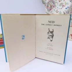 Cottontails Baby Vintage*VINTAGE Ladybird book - Ned the Lonely Donkey with DJ (late 1950s)