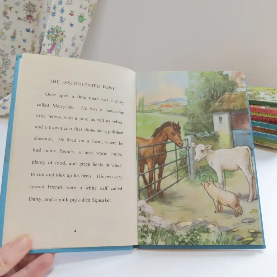Cottontails Baby Vintage*VINTAGE Ladybird book - The Discontented Pony (late 1970s)