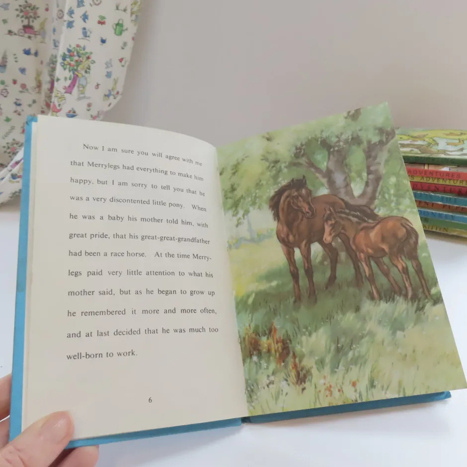 Cottontails Baby Vintage*VINTAGE Ladybird book - The Discontented Pony (late 1970s)