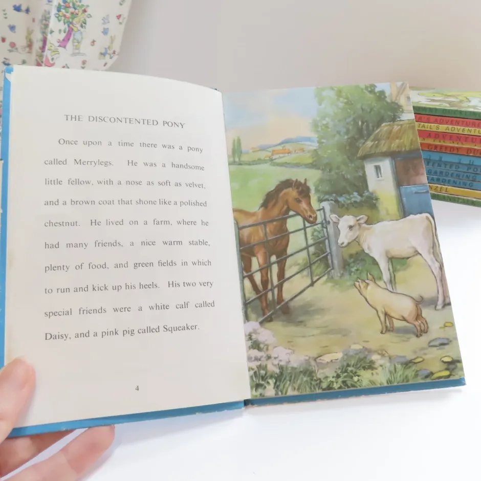 Cottontails Baby Vintage*VINTAGE Ladybird book - The Discontented Pony (c.1971)