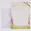 Cottontails Baby Craft & Stickers*Wilded Family seasonal notepaper - spring & summer