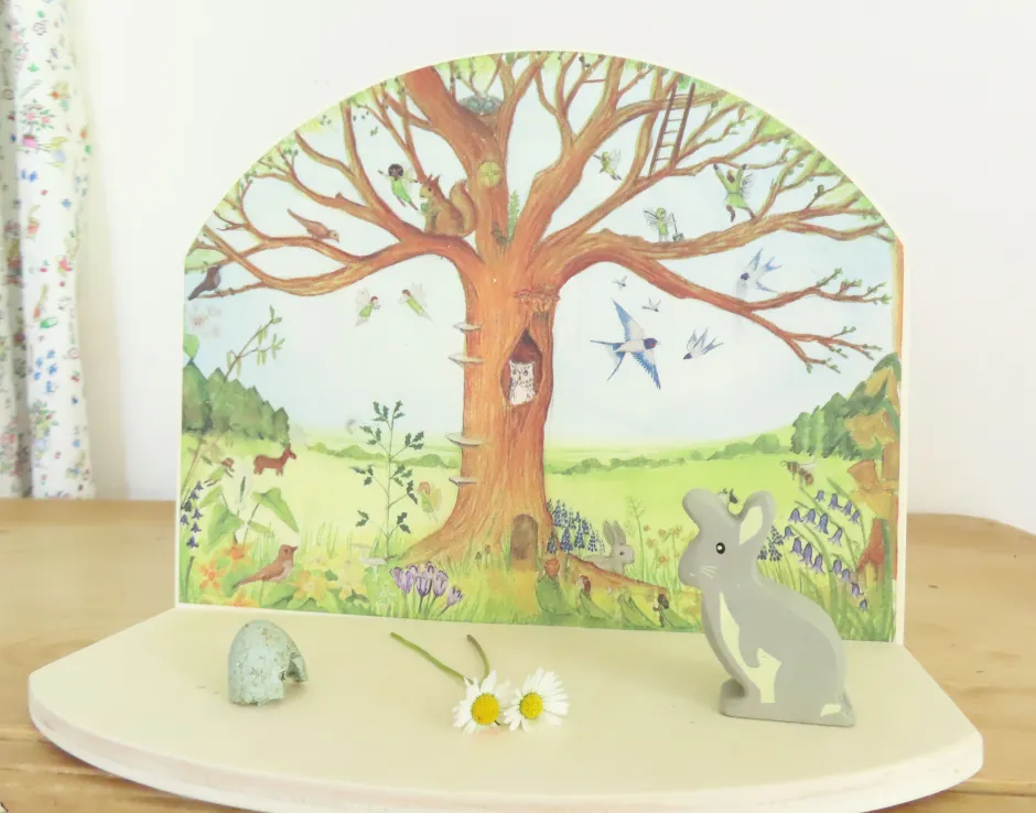 Cottontails Baby Garden & Nature|Wooden Toys*Wilded Family Wooden Nature Table