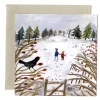 Cottontails Baby Cards*Winter Fields Card