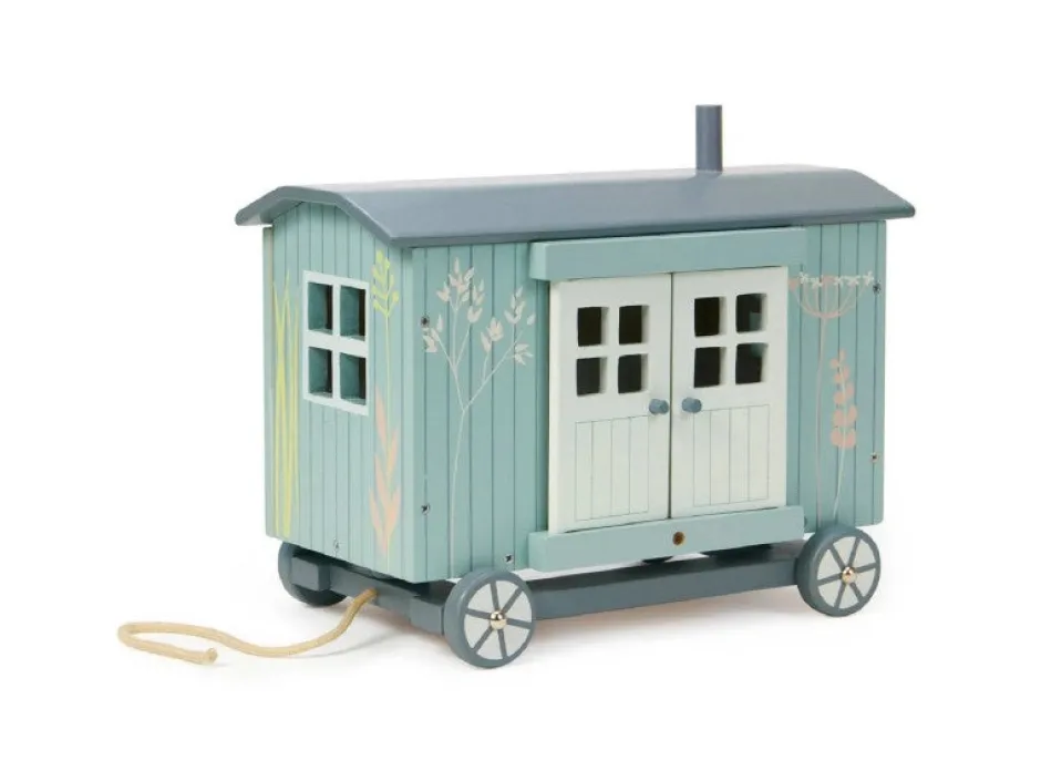 Cottontails Baby Wooden Toys*Wooden Shepherd's Hut